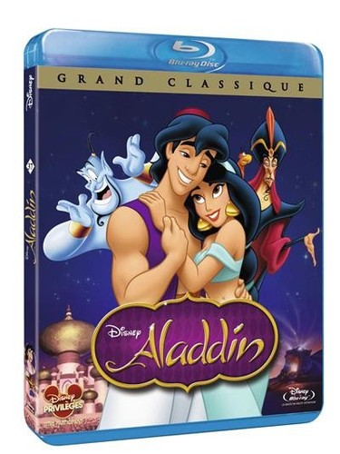 Blu ray aladdin disney - aladdin,