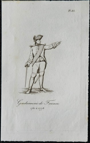 1831 uniforme de la - 1831,