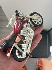 Moto Harley Davidson Lanceur De Casque Moto Les Cascadeurs 1981