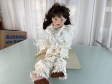 Poupée d'artiste tête porcelaine poupée 47 cm. Excellent état