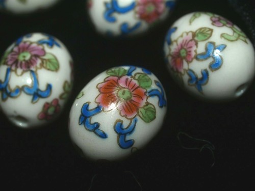Hand painted porcelain chinese - painted,