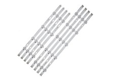 8 BARRETTES LEDS BACKLIGHT  POUR TV LG 47lb650V