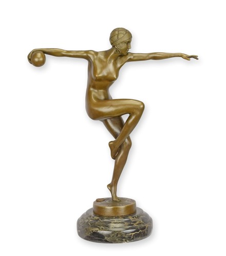 Sculpture bronze danseuse - bronze,