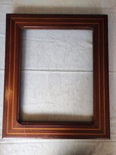 Ancien Cadre Art Déco marine feuillure 50 cm x 40 cm frame peinture tableau