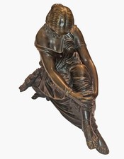 Sculpture en bronze à patine