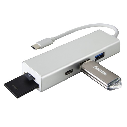 Hama hub type usb 3 - type-c, 1:3