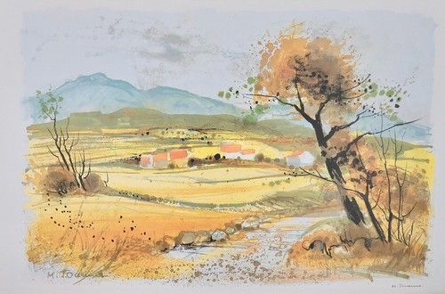 Michel jouenne estampe - jouenne,