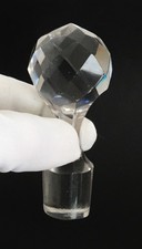 BOUCHON de CARAFE FACETTÉ en