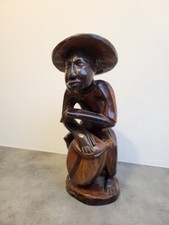 STATUE EN BOIS AFRICAINE