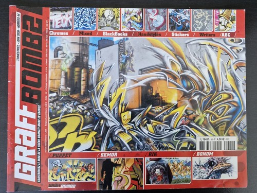 Graffiti magazine graffbombz - magazine,