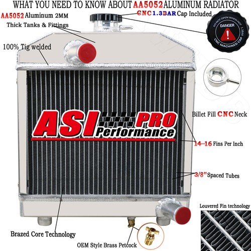 Row tractor radiator - tractor,