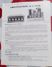 ancien depliant technic