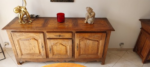 Meuble ancien bahut chêne - meuble,
