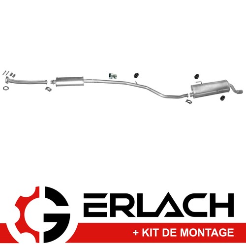 Echappement silencieux pour