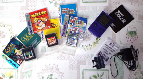 Game boy color - game,