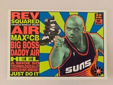 RARE CARTE PROMO NIKE - KOZIK - CHARLES BARKLEY WEARS AIR MAX 2 CB