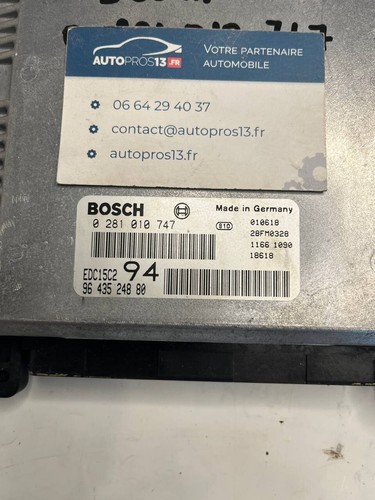 Ecu calculateur moteur - moteur, a