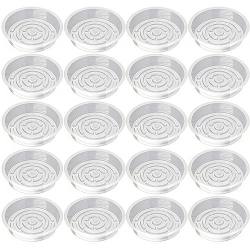 20pcs soucoupes plastique - 20pcs,