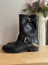 Guess biker boots - biker, black