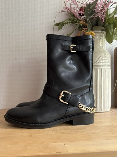 Guess biker boots black - guess,