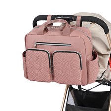 Grand sac à langer pour bébé, sac de voyage pour hôpital, matelas à langer