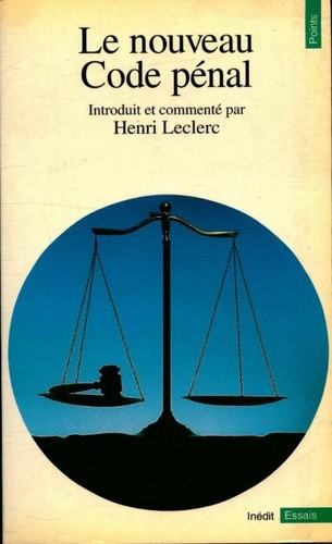Nouveau code pénal henri - le,