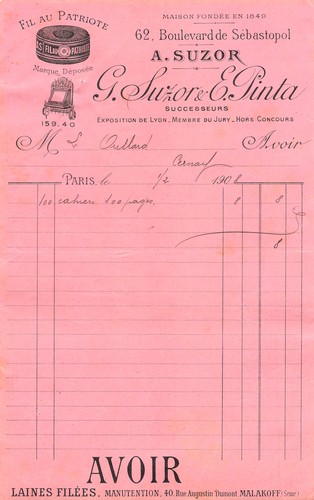 1906 fil patriote g suzor - , au