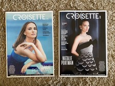 NATALIE PORTMAN ★ Lot 2 magazines Gala Croisette ★ Mai 2023 & 2025 ★ NEUFS ★