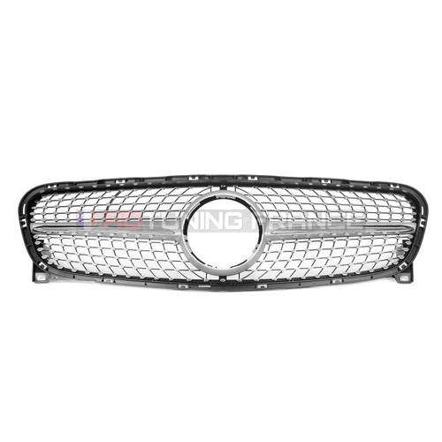 Calandre diamant gris silver - calandre,