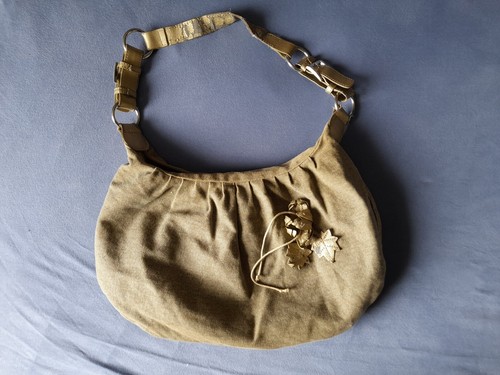 Sac main kaki tissus - sac, en