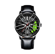 Men car wheel rim hub - wheel, watch