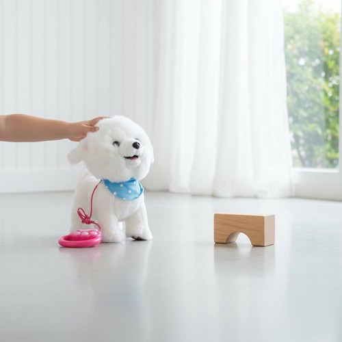 Chien jouet qui marche - jouet,