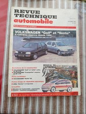revue technique Volkswagen Golf 3 GTI 2.0 1.8 1.4 CL GL GT Rta VW Vento dep 1992