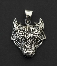 Pendentif Viking Loup Fenrir