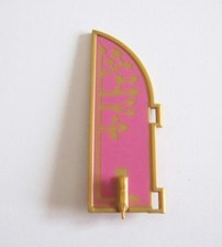 PLAYMOBIL (H445) PRINCESSES - Porte Or & Rose Chateau Licorne Transportable 4777