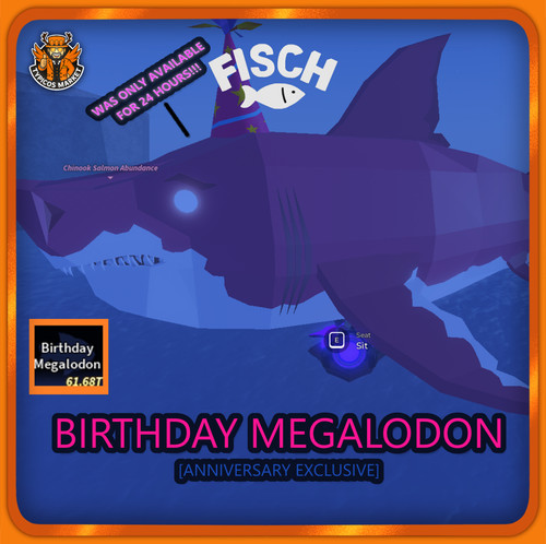 Fisch birthday megalodon - [fisch],