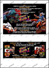 Gottlieb Street Fighter 1993 Cartes Instructions Flipper Custom Pinball V2