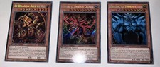 Yu-Gi-Go! Lot de 3 Dieux