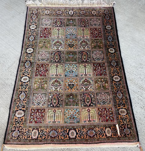 Tapis soie 155x105 qöm - qöm, silk