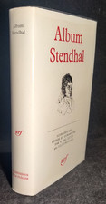 Album stendhal - NRF - Bibliothèque de La PLEIADE - 1966 - sans emboitage