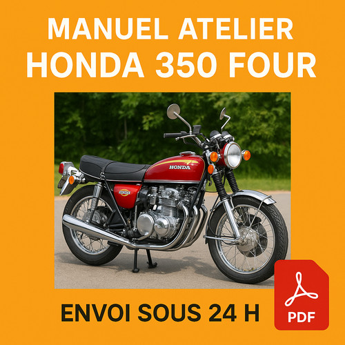 Manuel atelier honda 350 - cb,