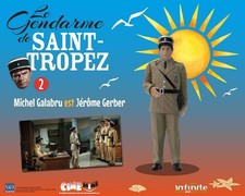 Figurine Le Gendarme De Saint-Tropez Galabru Adjudant-Chef Gerber