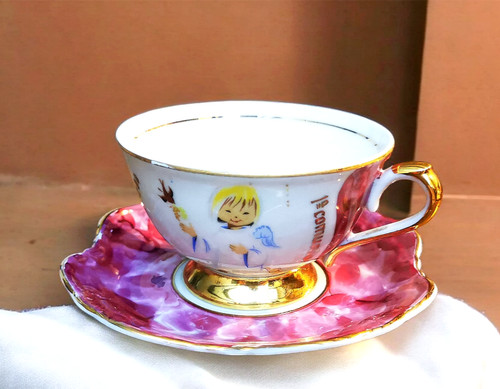 Belle tasse porcelaine - tasse, en