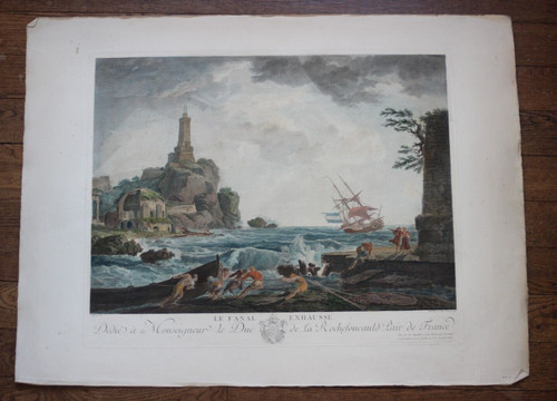 Fanal exaucé gravure - "le,