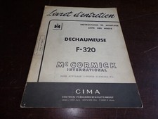 Livret entretien DECHAUMEUSE