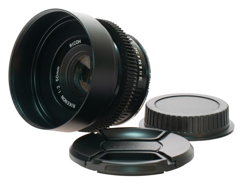 Ricoh rikenon f2 cine - rikenon, mm