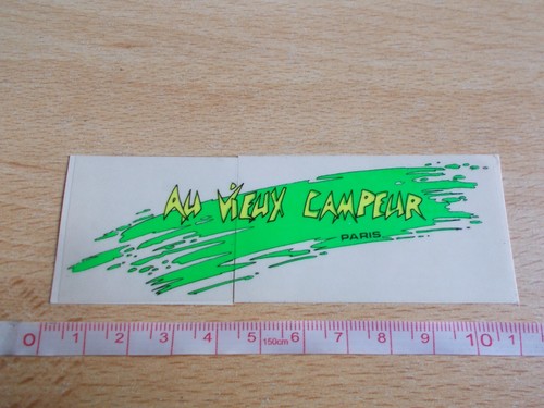 Autocollant vieux campeur - campeur,
