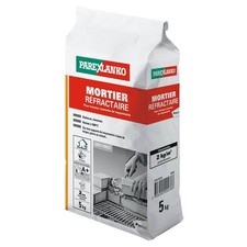 - Mortier Réfractaire - Gris - Montage de briques ou de pierres exposées à de...