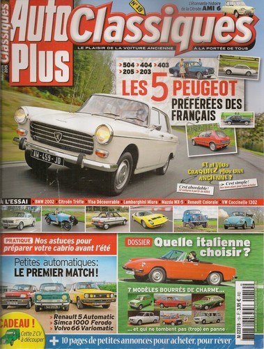 Auto plus classiques visa - auto,