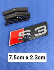 S3 Logo Emblème Avant calandre chrome A3 S3
